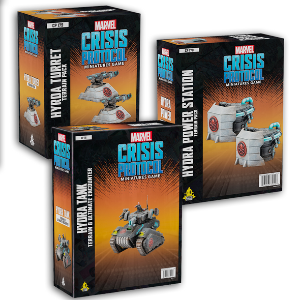 Marvel: Crisis Protocol - Hydra Terrain Bundle available at 401 Games Canada