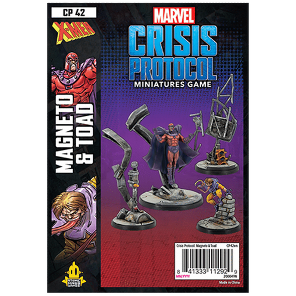 Marvel: Crisis Protocol - Magneto & Toad available at 401 Games Canada