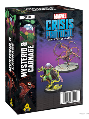 Marvel: Crisis Protocol - Mysterio & Carnage available at 401 Games Canada