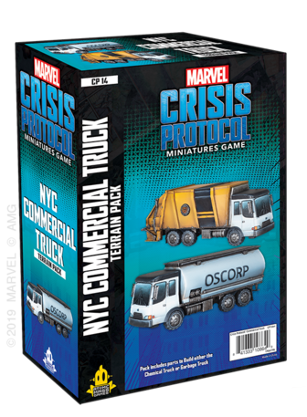 Marvel: Crisis Protocol - NYC Commercial Truck available at 401 Games Canada