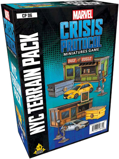 Marvel: Crisis Protocol - NYC Terrain Pack available at 401 Games Canada