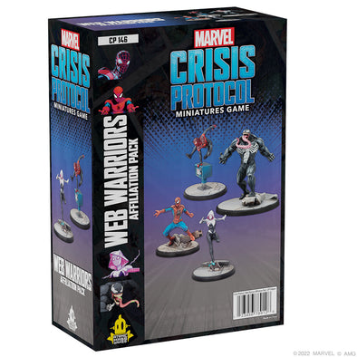 Marvel: Crisis Protocol - Web Warriors Affiliation Pack available at 401 Games Canada