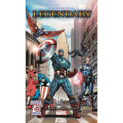 Marvel Legendary - Deck Building Game - Captain America 75th Anniversary Expansion available at 401 Games Canada