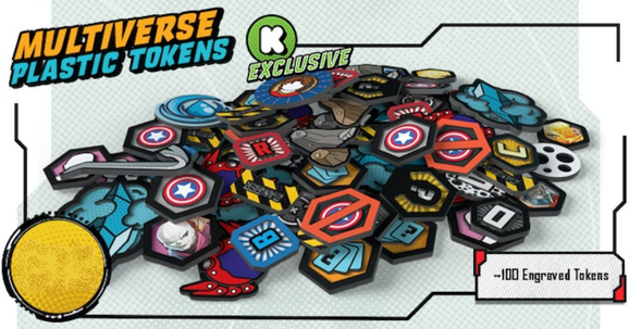 Marvel United: Multiverse Plastic Tokens (Pre-Order) available at 401 Games Canada