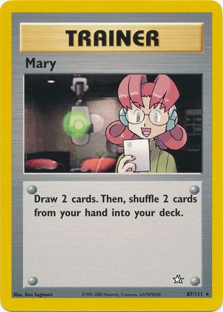 Mary - 87/111 - Rare - Unlimited available at 401 Games Canada