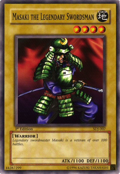 Masaki the Legendary Swordsman - SDJ-007 - Common - 1st Edition available at 401 Games Canada