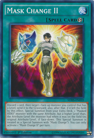 Mask Change II - SDHS-EN019 - Common - 1st Edition available at 401 Games Canada