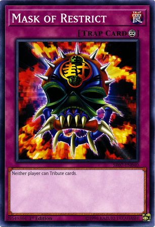 Mask of Restrict - SR07-EN040 - Common - 1st Edition available at 401 Games Canada