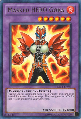 Masked HERO Goka - GENF-EN094 - Rare - Unlimited available at 401 Games Canada