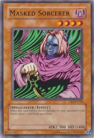 Masked Sorcerer - DB1-EN154 - Common available at 401 Games Canada