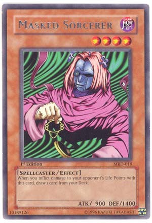 Masked Sorcerer - MRD-019 - Rare - 1st Edition available at 401 Games Canada