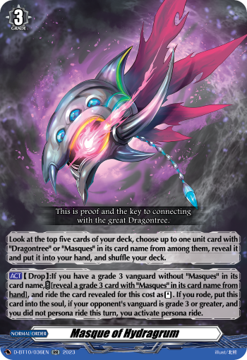 Masque of Hydragrum - D-BT10/036 - Double Rare available at 401 Games Canada