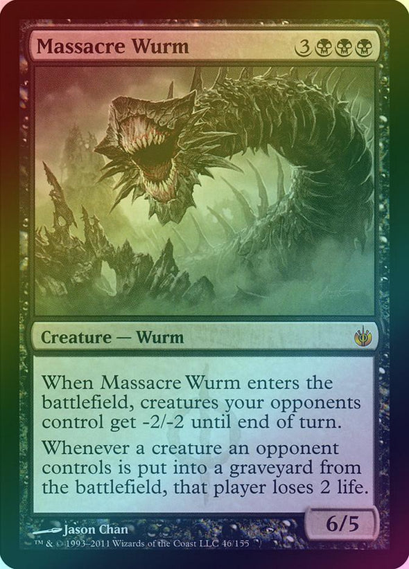 Massacre Wurm (Foil) (MBS) available at 401 Games Canada