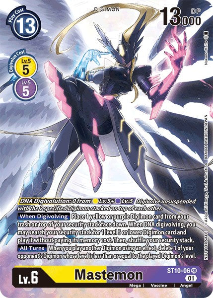 401 Games Canada - Mastemon (Digital Hazard Box Topper) - ST10-06 - Super Rare 401 Games Canada - Mastemon (Digital Hazard Box Topper) - ST10-06 - Super Rare