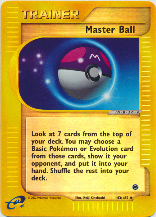 Master Ball - 143/165 - Uncommon - Reverse Holo available at 401 Games Canada