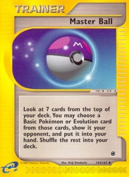 Master Ball - 143/165 - Uncommon available at 401 Games Canada