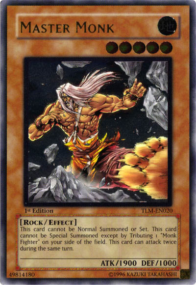 Master Monk - TLM-EN020 - Ultimate Rare - 1st Edition available at 401 Games Canada