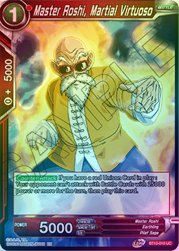 Master Roshi, Martial Virtuoso - BT10-010 - Uncommon (FOIL) available at 401 Games Canada