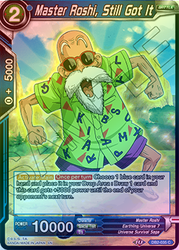 Master Roshi, Still Got It - DB2-035 - Common (FOIL) available at 401 Games Canada