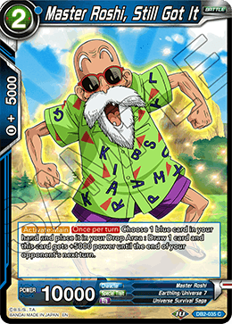 Master Roshi, Still Got It - DB2-035 - Common available at 401 Games Canada