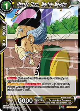 Master Shen, Martial Meister - TB2-063 - Uncommon available at 401 Games Canada