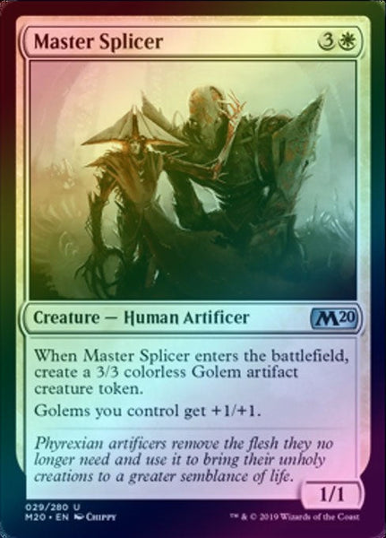 Mtg Card Magic: The Gathering - Master Splicer Card (Core Set 2020) -  Single Master Splicer M20 Single