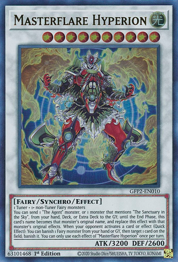Masterflare Hyperion - GFP2-EN010 - Ultra Rare - 1st Edition available at 401 Games Canada