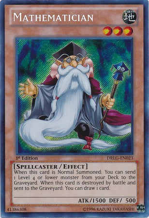 Mathematician - DRLG-EN023 - Secret Rare - 1st Edition available at 401 Games Canada