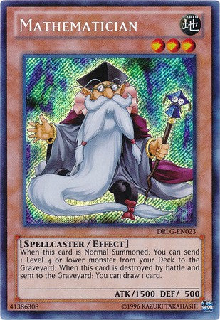 Mathematician - DRLG-EN023 - Secret Rare - Unlimited available at 401 Games Canada