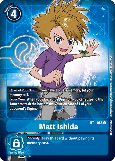 Matt Ishida (Box Topper) - BT1-086 - Rare available at 401 Games Canada