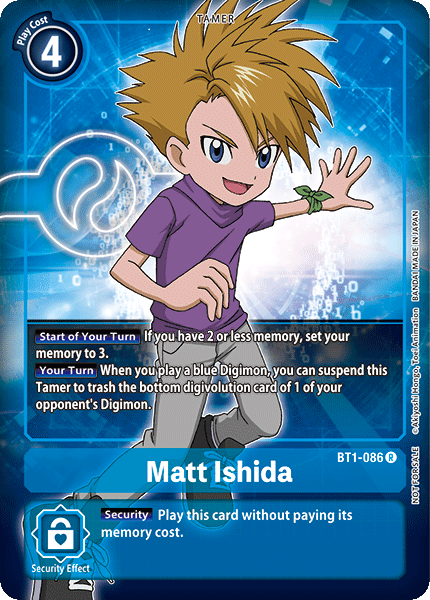 Matt Ishida (Box Topper) - BT1-086 - Rare available at 401 Games Canada