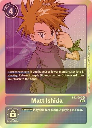 Matt Ishida (Resurgence Booster Reprint) - BT2-090 - Rare (Foil) available at 401 Games Canada