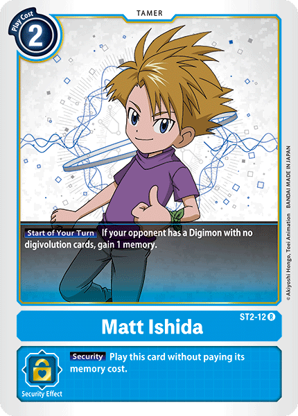 Matt Ishida - ST2-12 - Rare available at 401 Games Canada