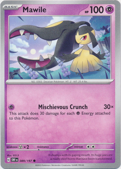 Mawile - 089/197 - Common available at 401 Games Canada