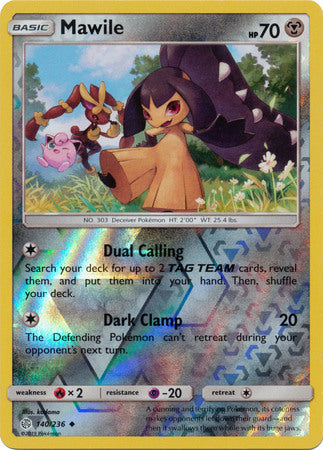 Mawile - 140/236 - Uncommon - Reverse Holo available at 401 Games Canada