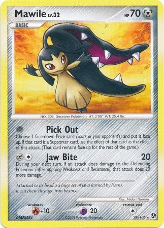 Mawile - 24/106 - Rare available at 401 Games Canada