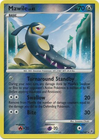 Mawile - 33/147 - Rare - Reverse Holo available at 401 Games Canada