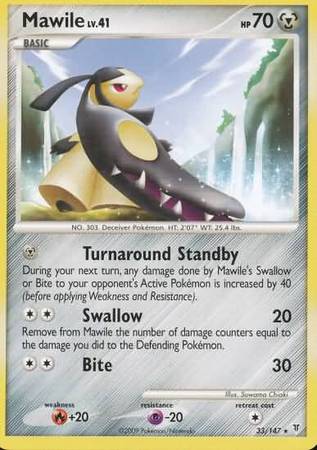 Mawile - 33/147 - Rare available at 401 Games Canada