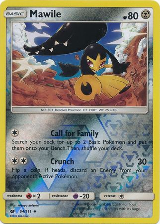 Mawile - 64/111 - Uncommon - Reverse Holo available at 401 Games Canada