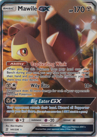 Mawile GX - 141/236 - Ultra Rare available at 401 Games Canada