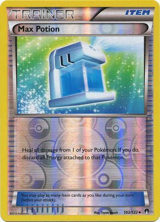 Max Potion - 103/122 - Uncommon - Reverse Holo available at 401 Games Canada
