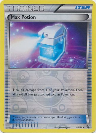 Max Potion - 94/98 - Uncommon - Reverse Holo available at 401 Games Canada