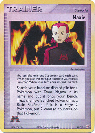 Maxie - 73/95 - Uncommon - Reverse Holo available at 401 Games Canada