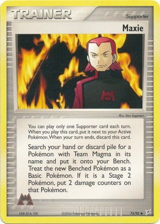 Maxie - 73/95 - Uncommon available at 401 Games Canada