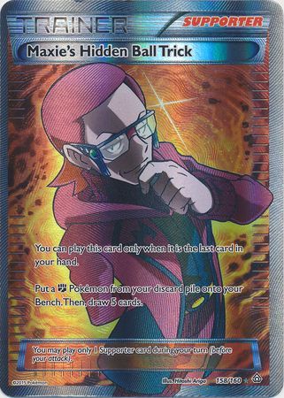 Maxie's Hidden Ball Trick - 158/160 - Full Art Ultra Rare available at 401 Games Canada