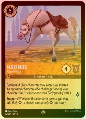 Maximus (Palace Horse) - 10/204 - Super Rare (Foil) available at 401 Games Canada