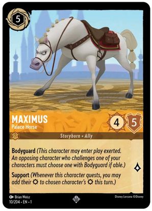Maximus (Palace Horse) - 10/204 - Super Rare available at 401 Games Canada