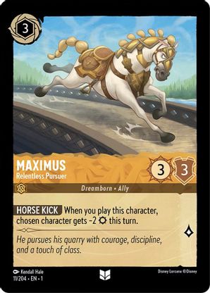 Maximus (Relentless Pursuer) - 11/204 - Uncommon available at 401 Games Canada