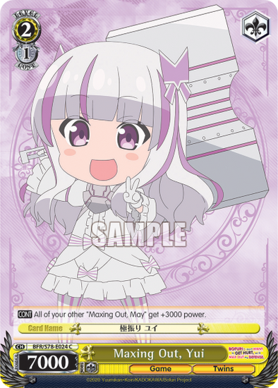 Maxing Out, Yui (C) available at 401 Games Canada