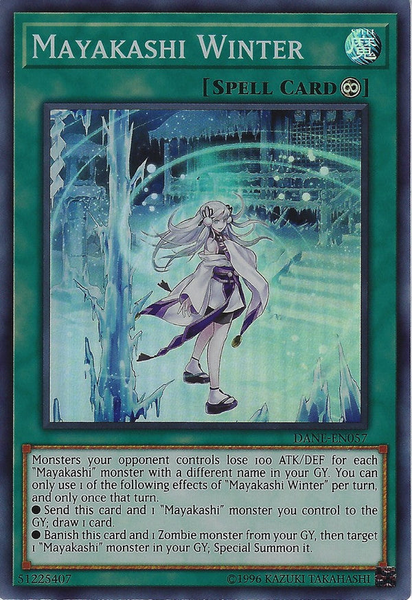 Mayakashi Winter - DANE-EN057 - Super Rare - Unlimited available at 401 Games Canada